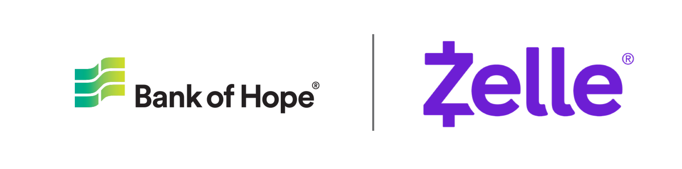 zelle pay Bank of hope